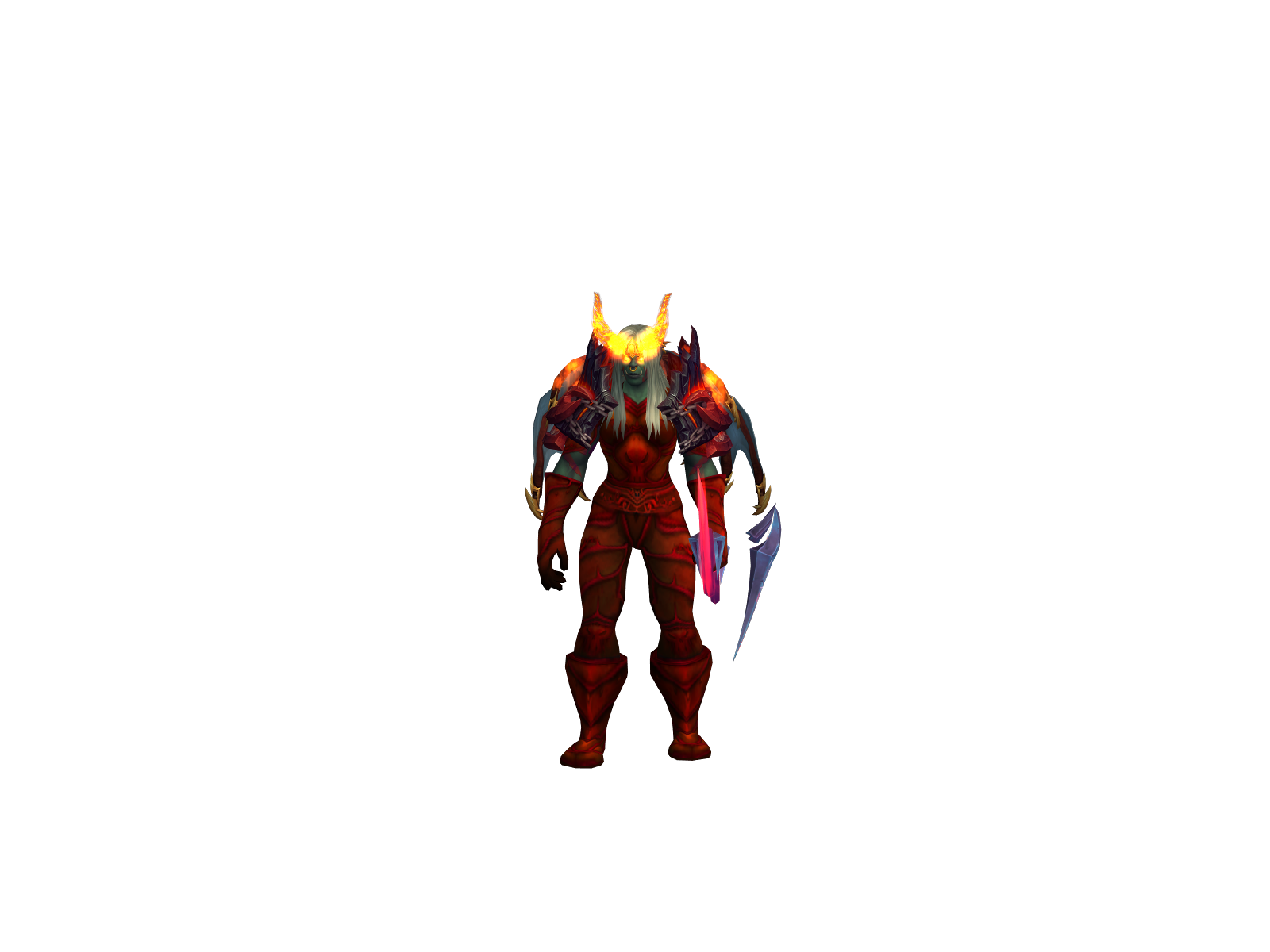 Vriz 3D character render