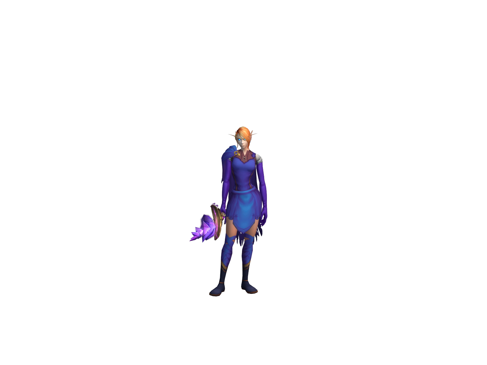 Dalvroth 3D character render