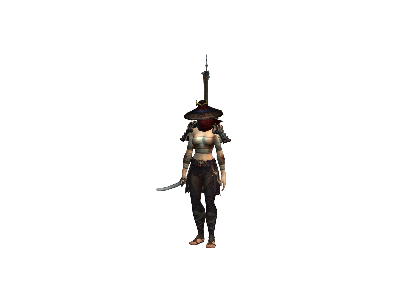 Irrelius 3D character render