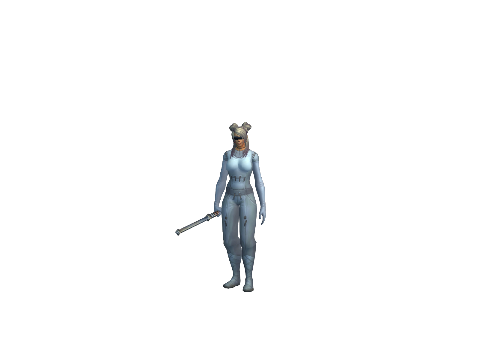 Semonk 3D character render