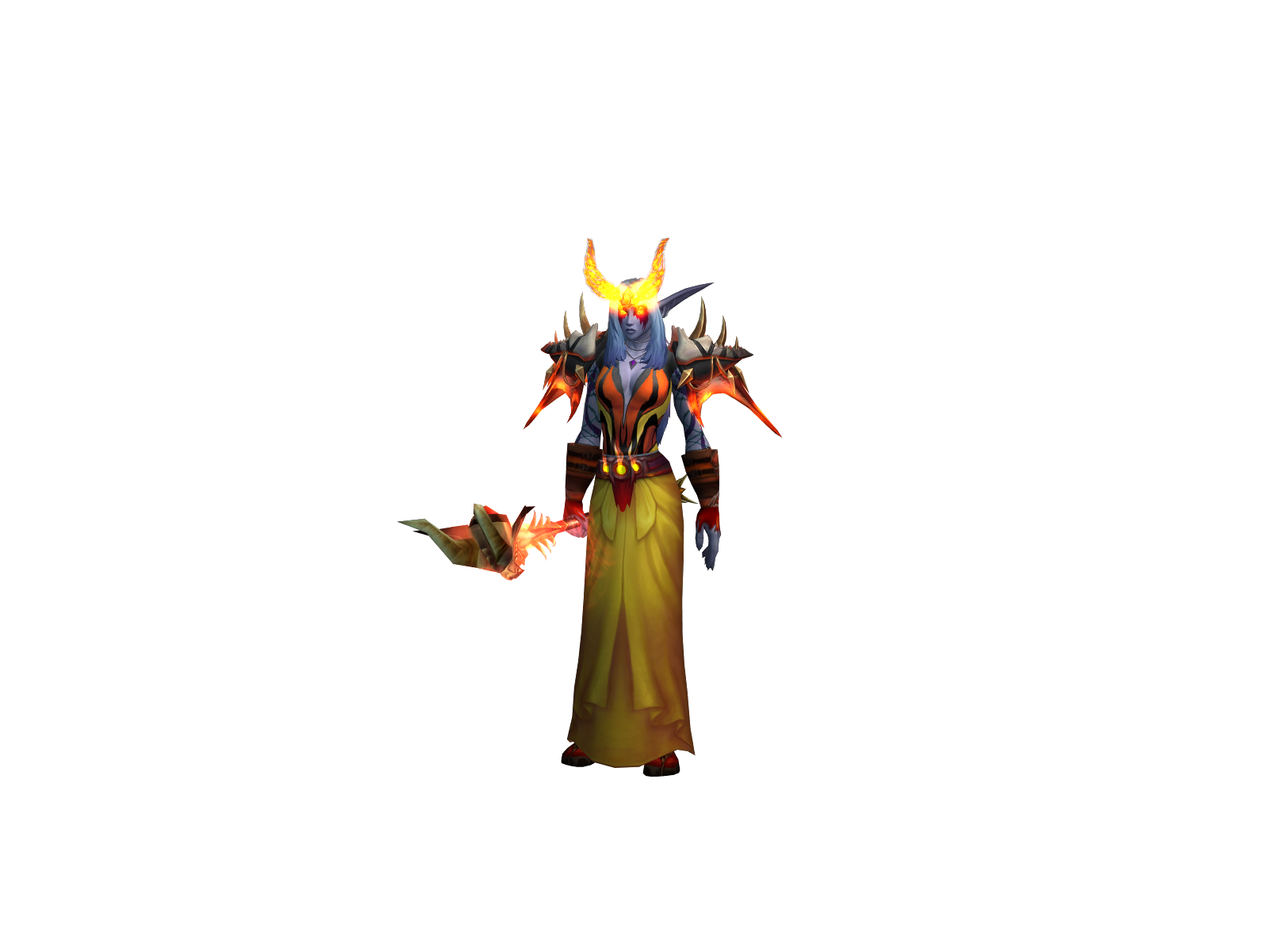 Enah 3D character render