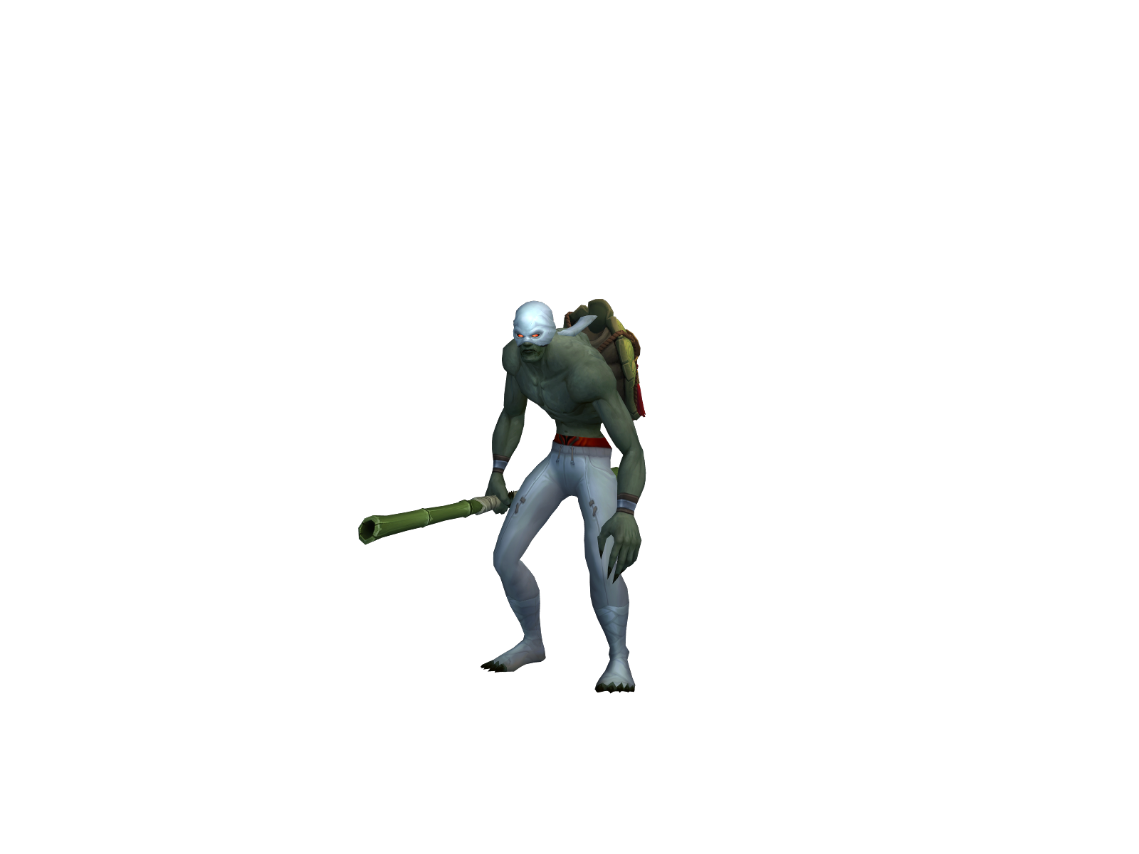 Gefas 3D character render