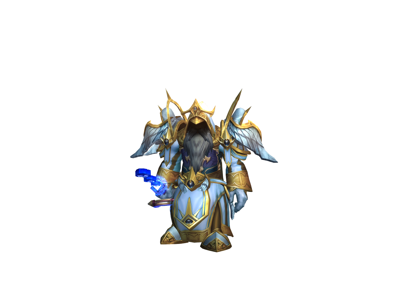 Rhandor 3D character render
