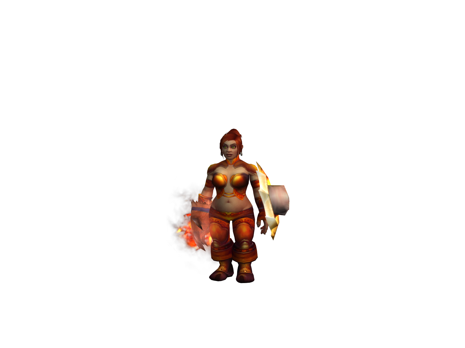 Okrx 3D character render