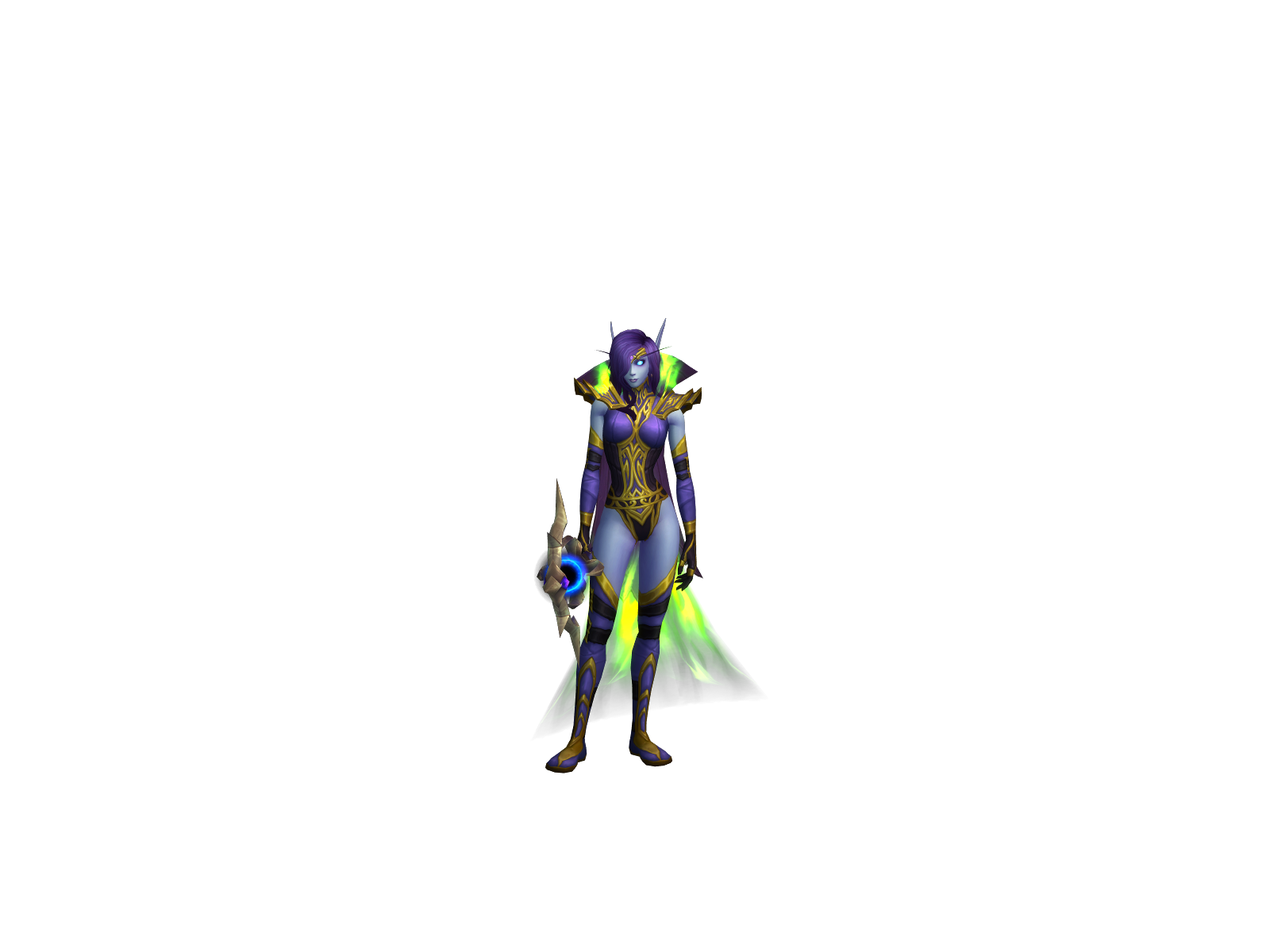 Lydria 3D character render