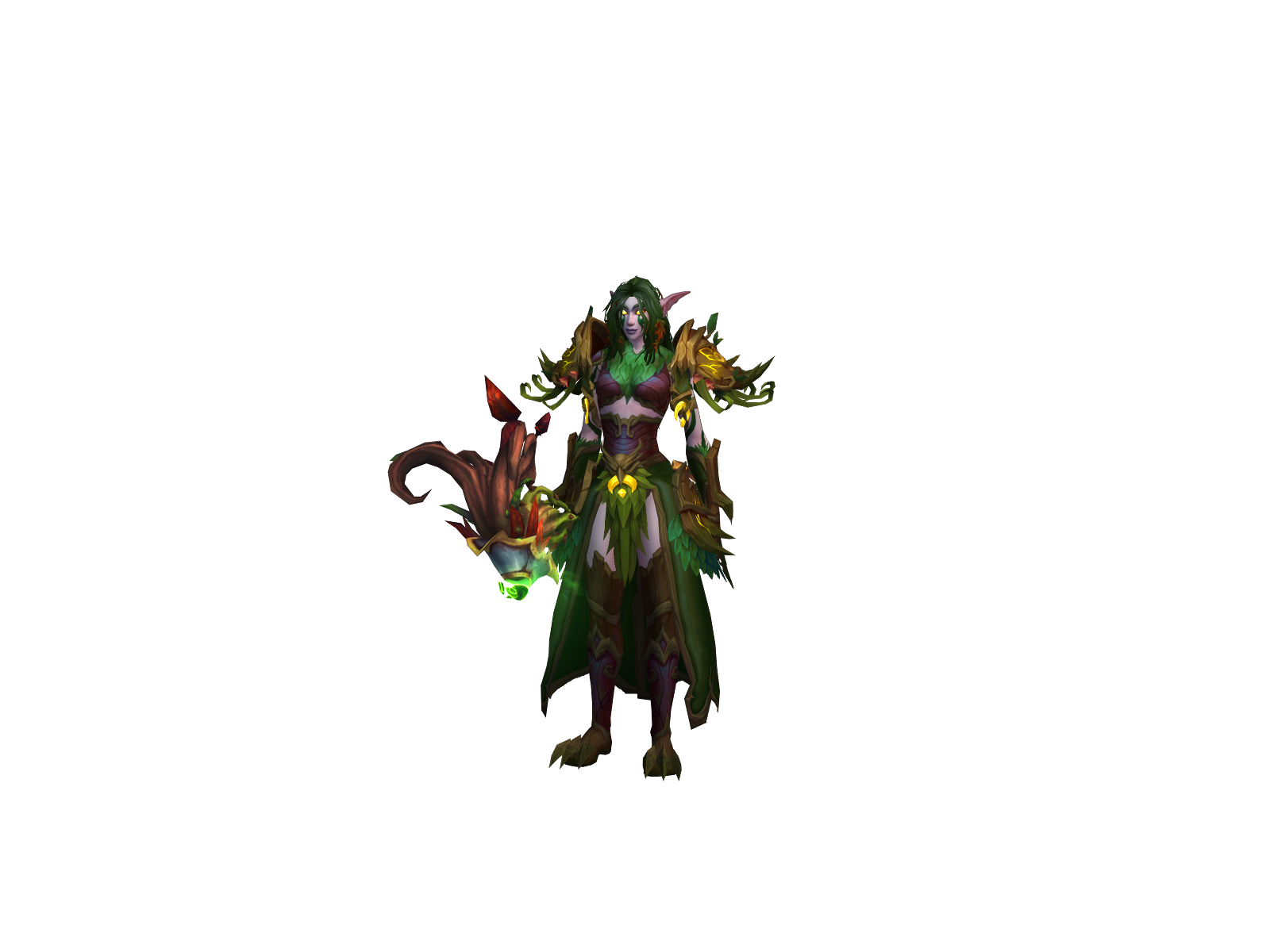 Nynel 3D character render