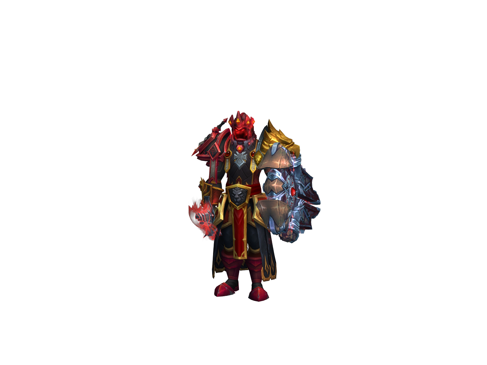 Clowney 3D character render
