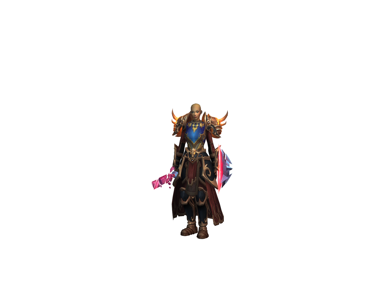 Jojoflowro 3D character render