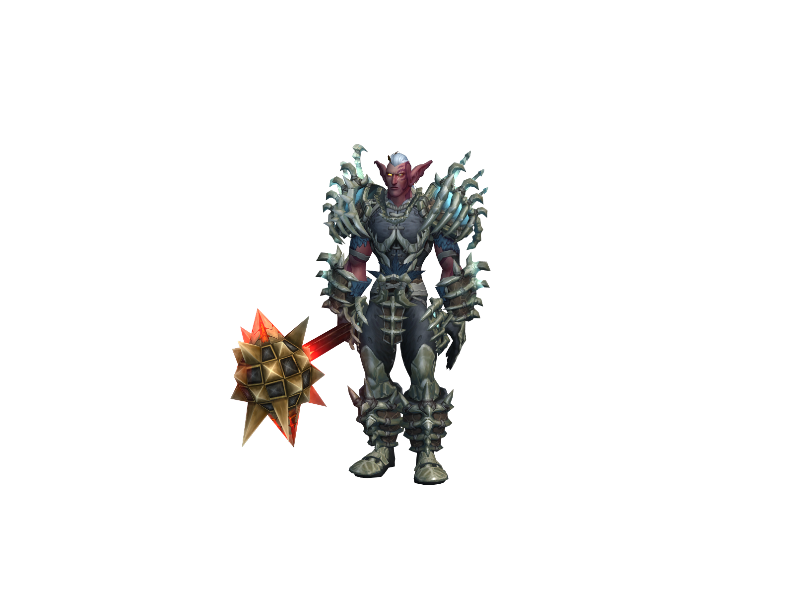 Sheffy 3D character render