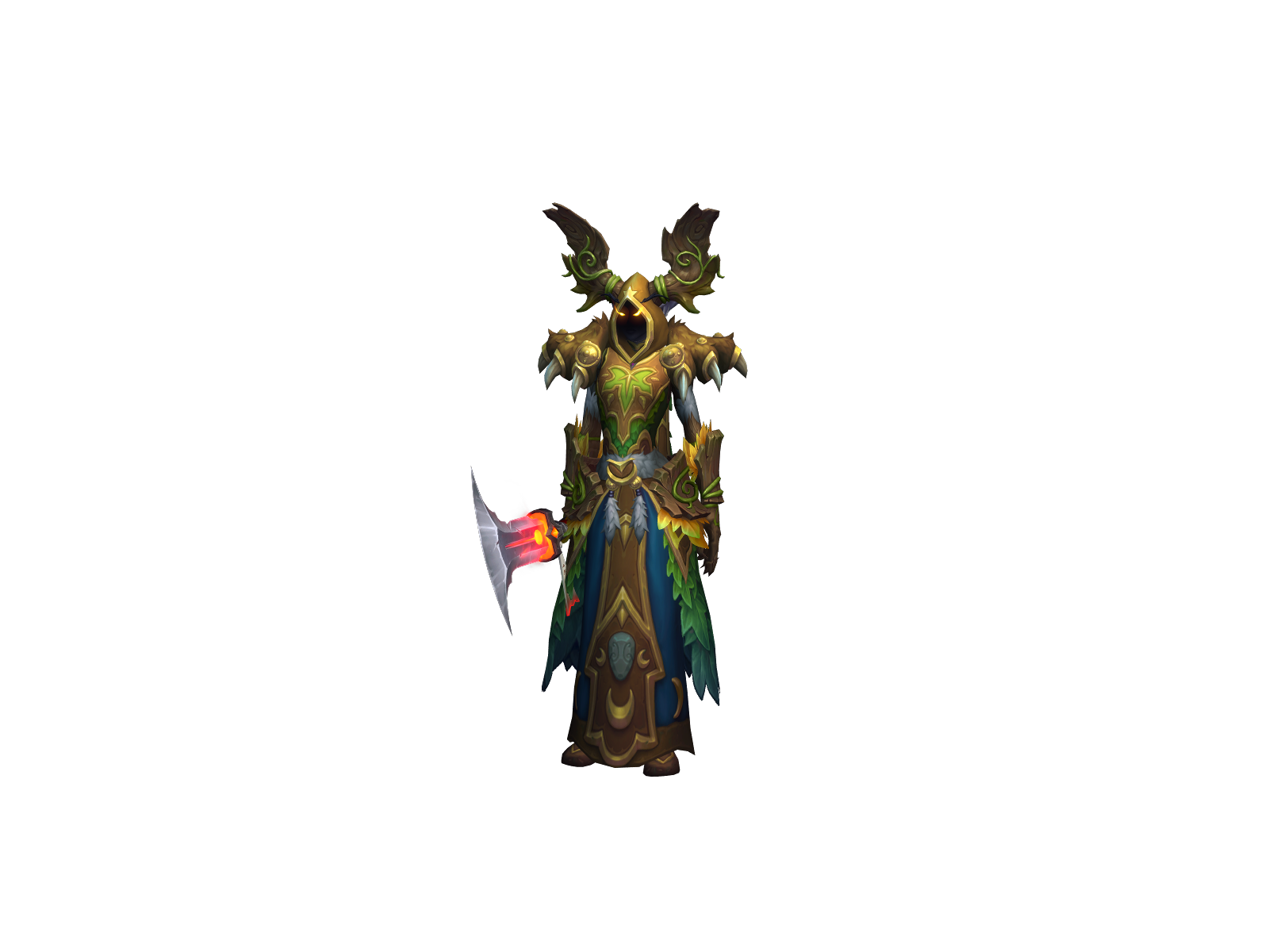 Huprad character render