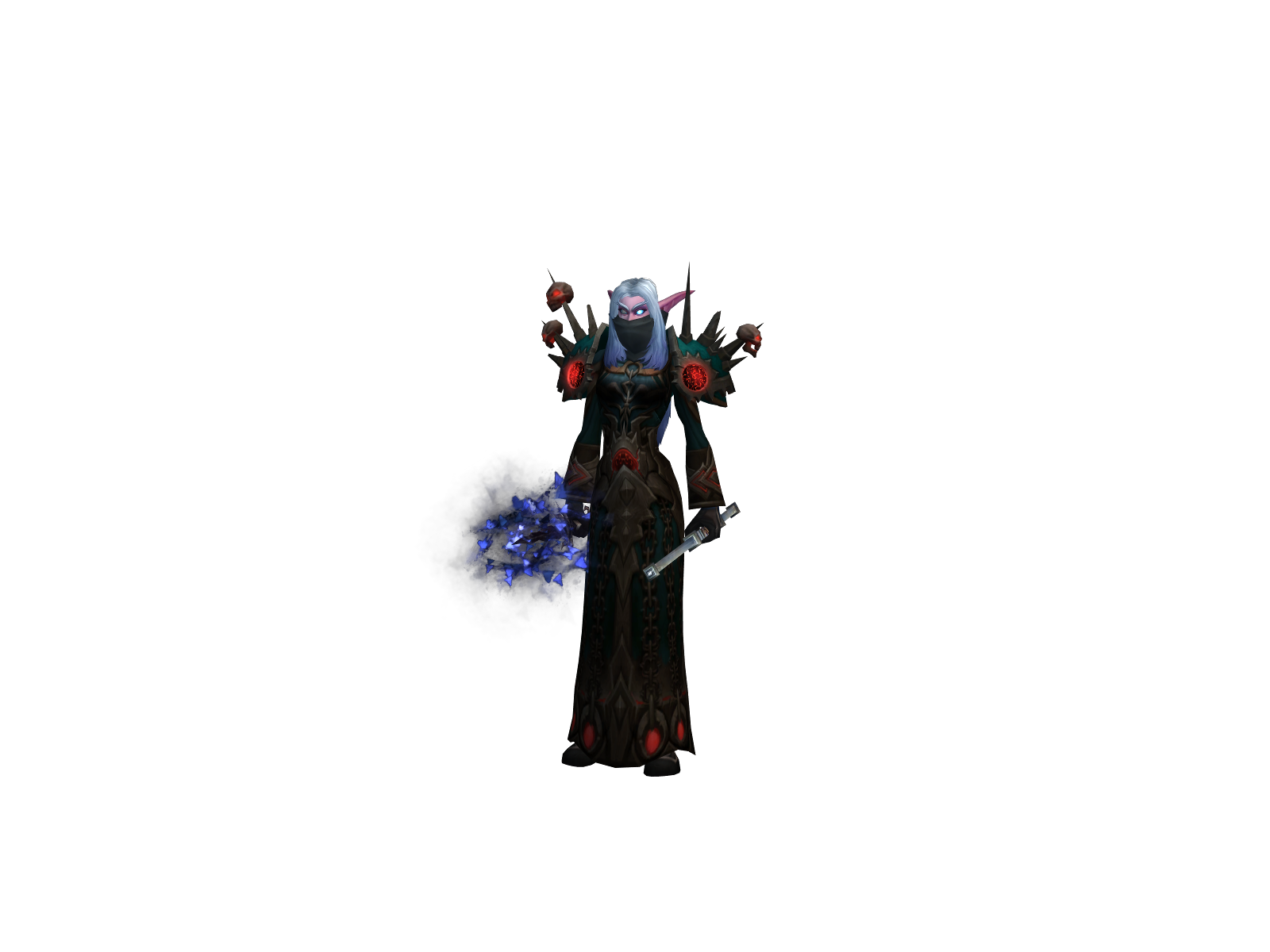 Sanitybane 3D character render