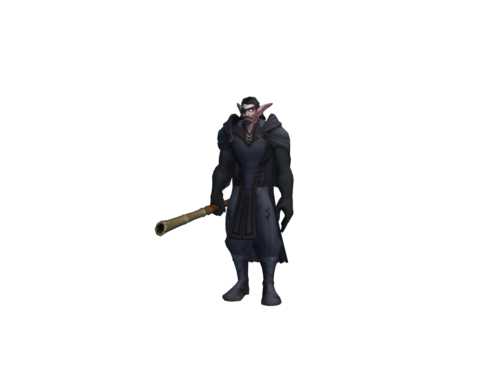 Buga 3D character render