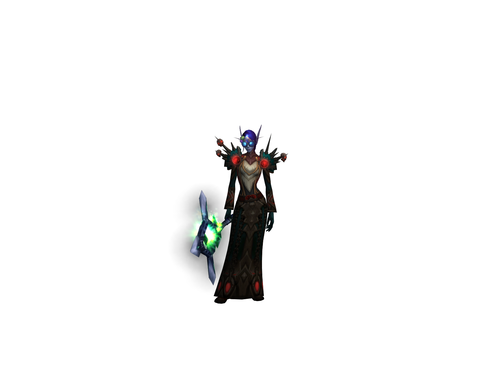 Mymleon 3D character render