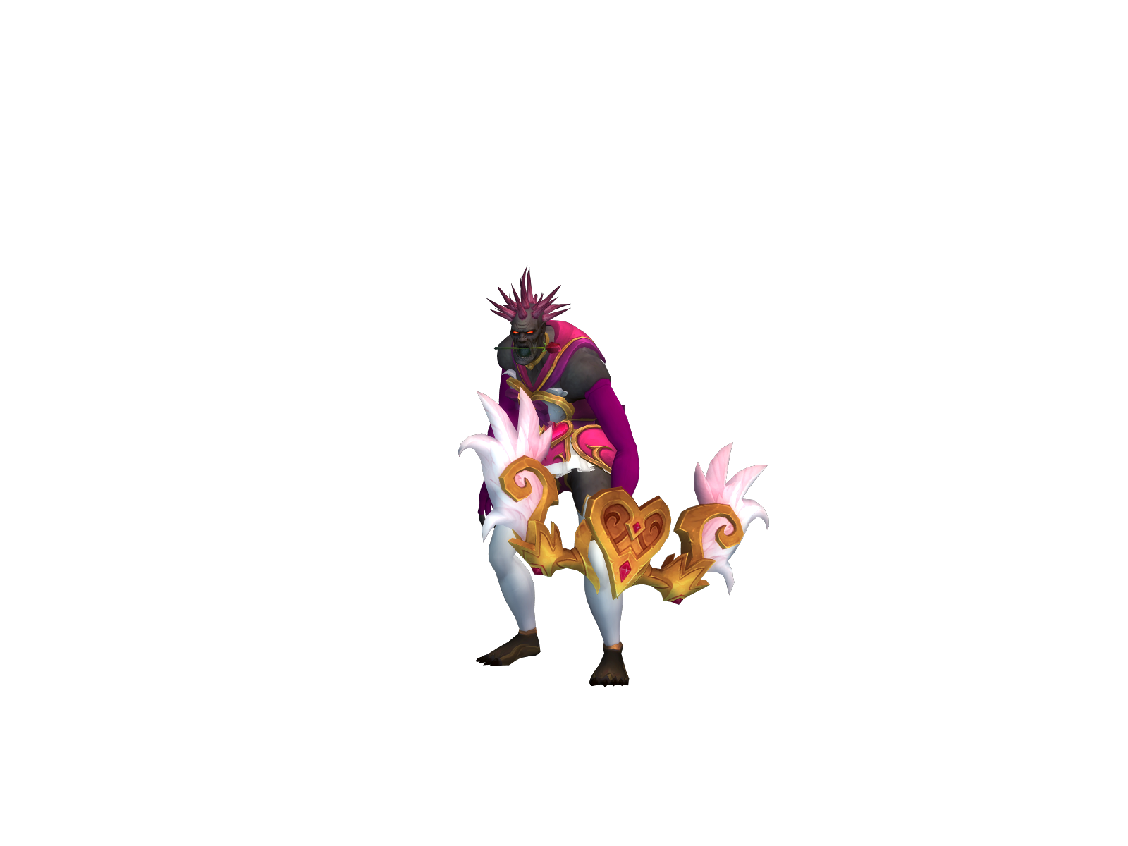 Hugekajigger 3D character render