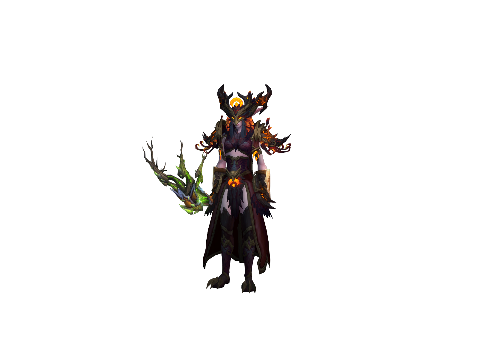 Rihna 3D character render