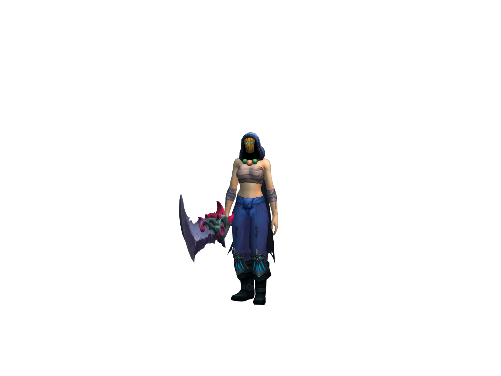 Iumii 3D character render