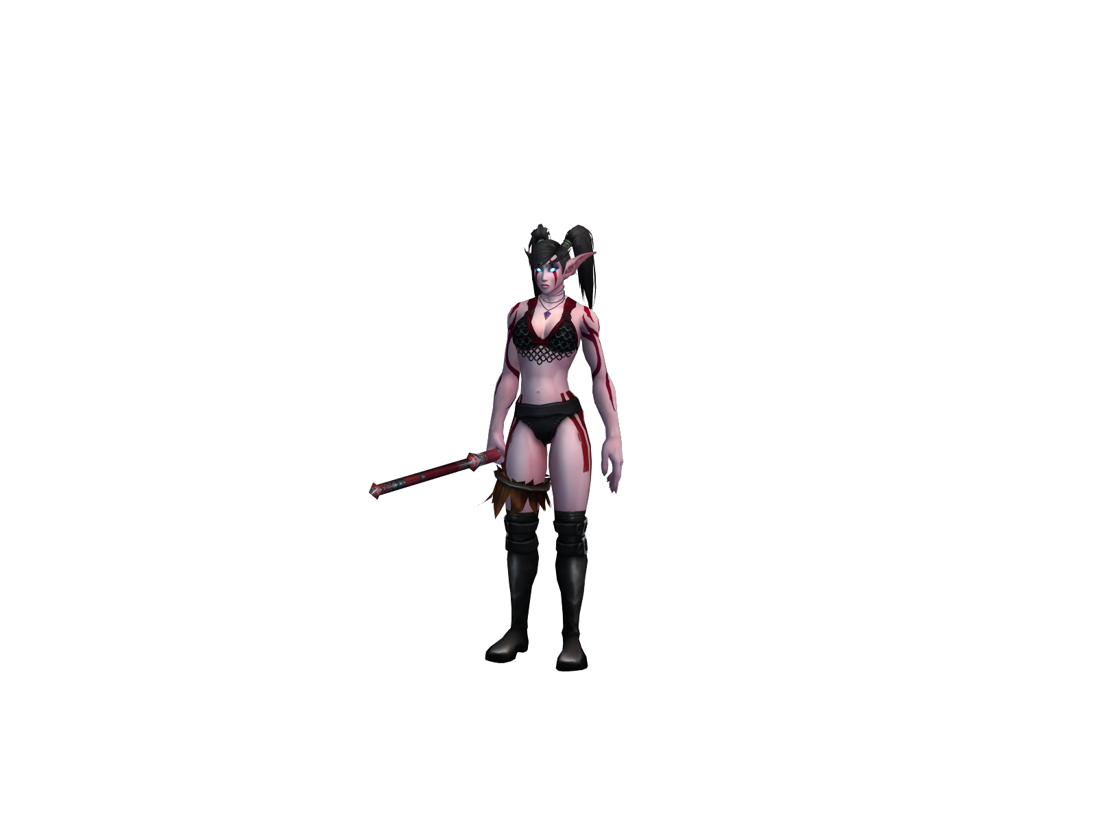 Vilaine 3D character render