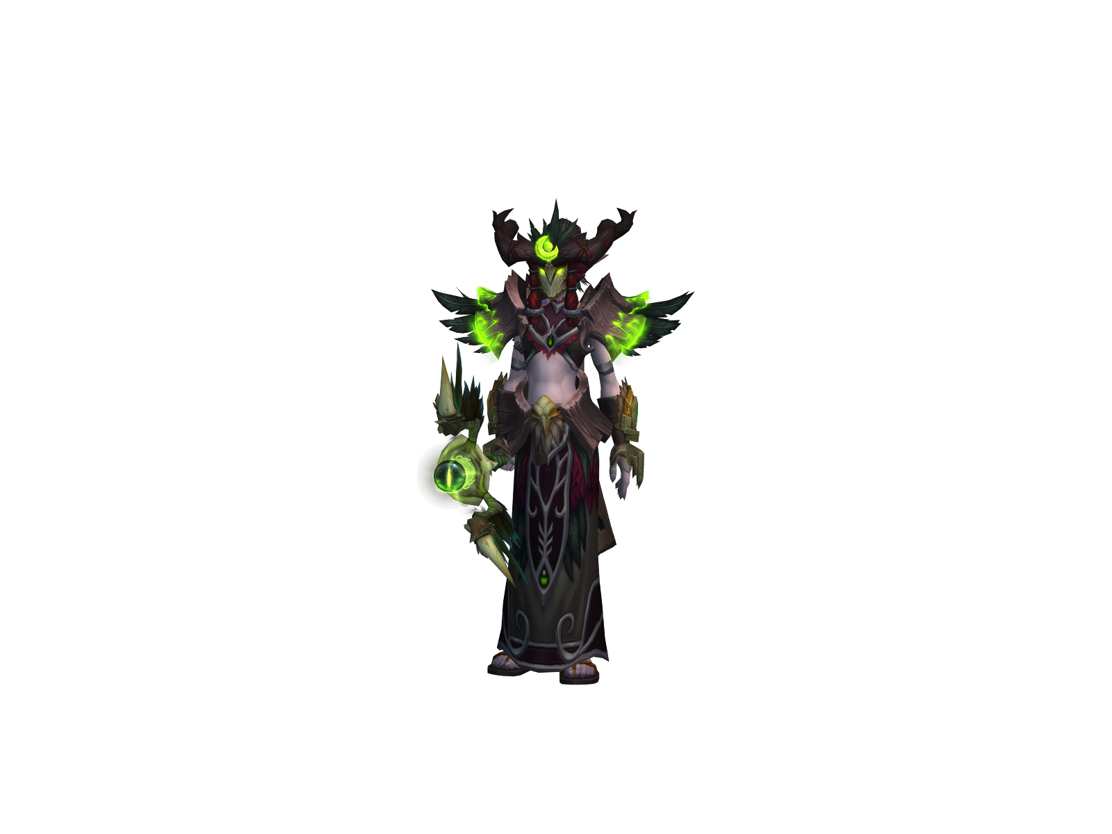 Greedast 3D character render