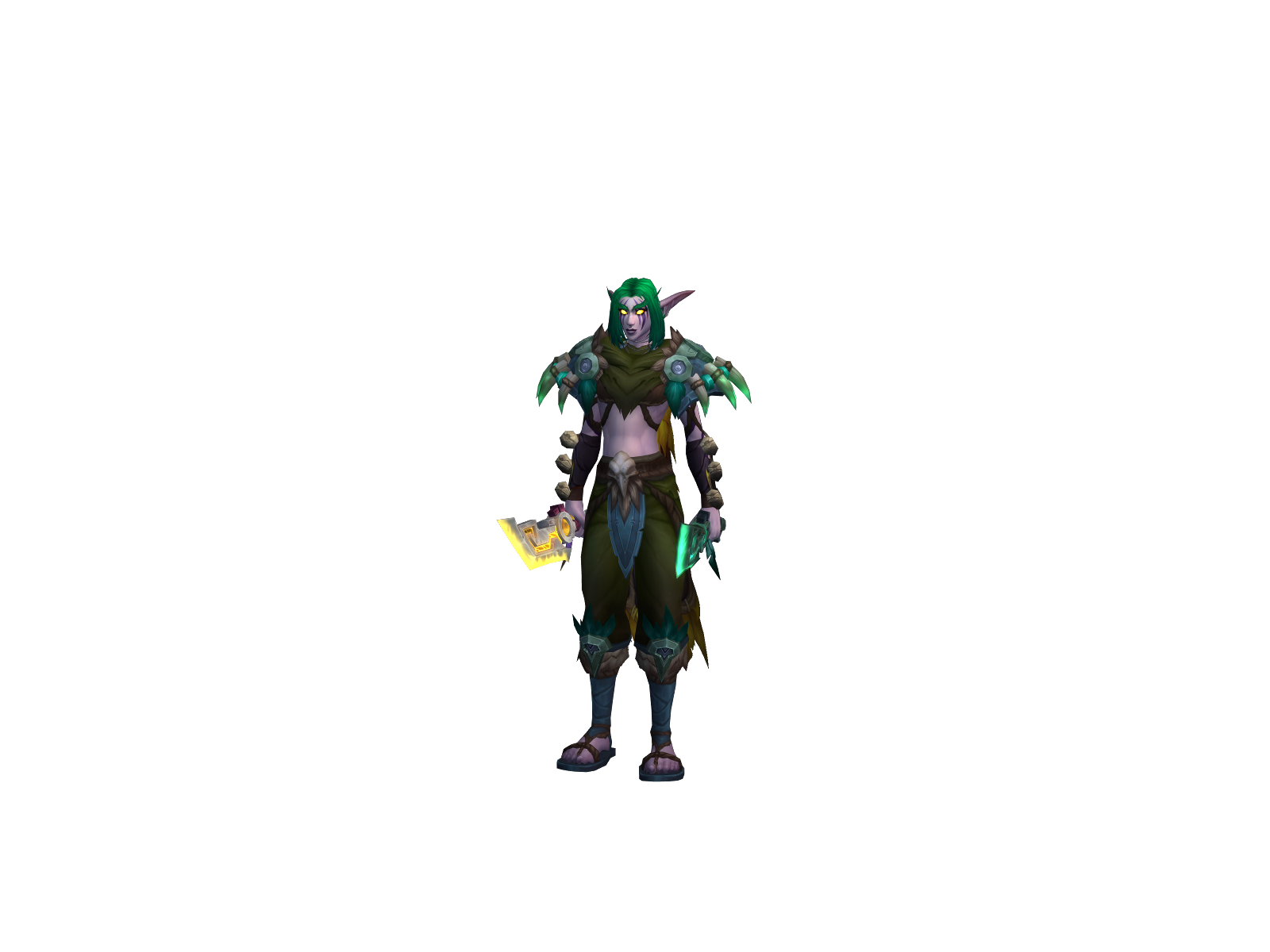 Sunfyrë 3D character render