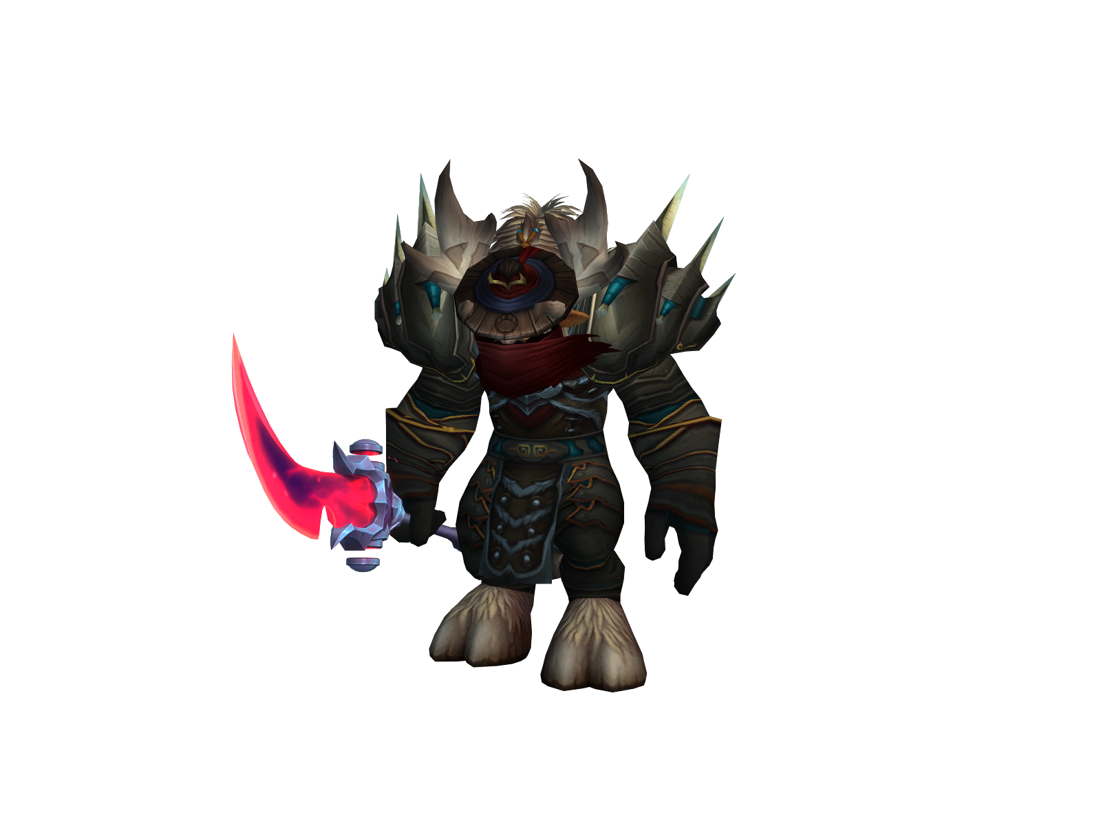 Fæte 3D character render
