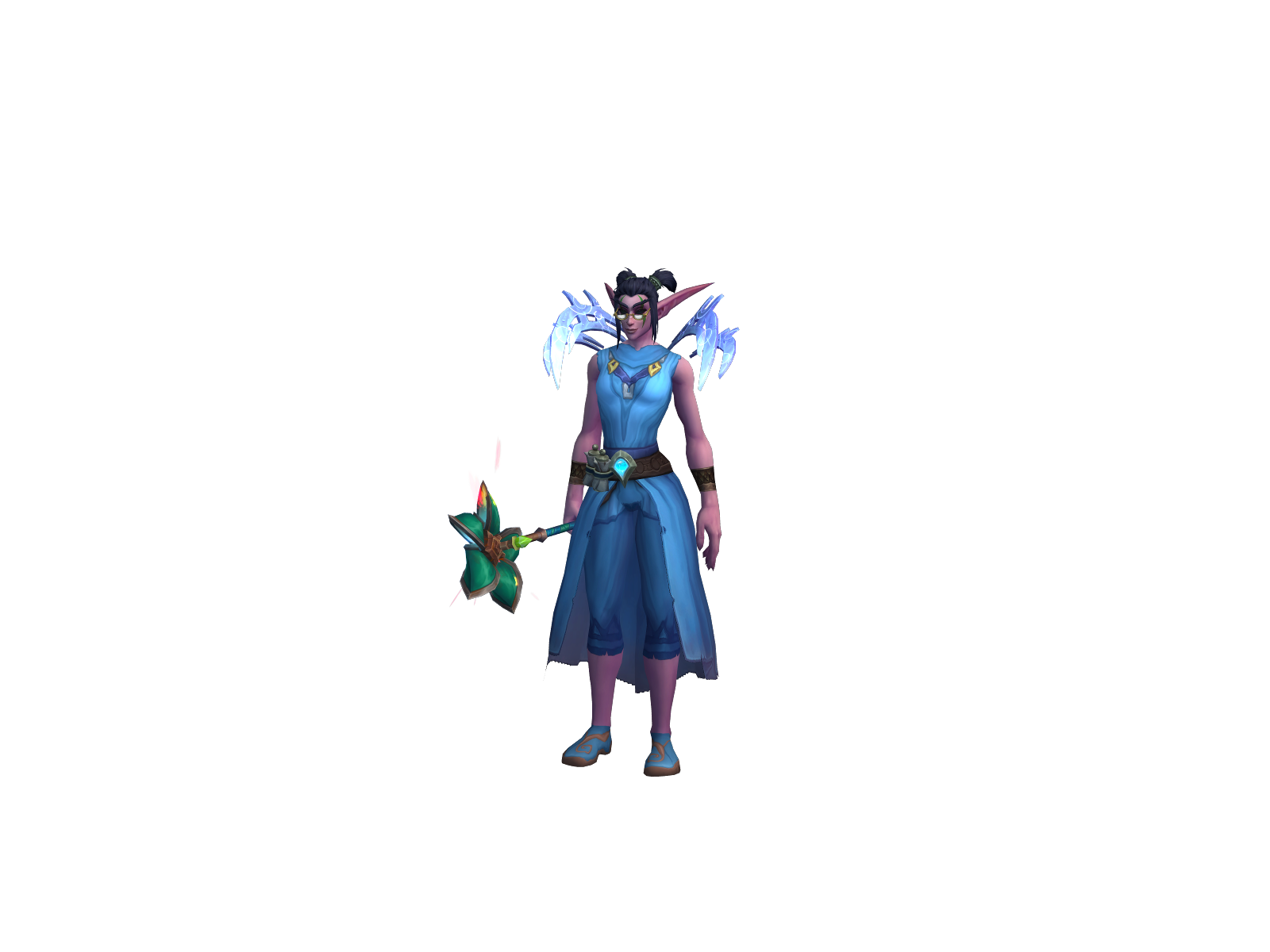 Tesscicles 3D character render
