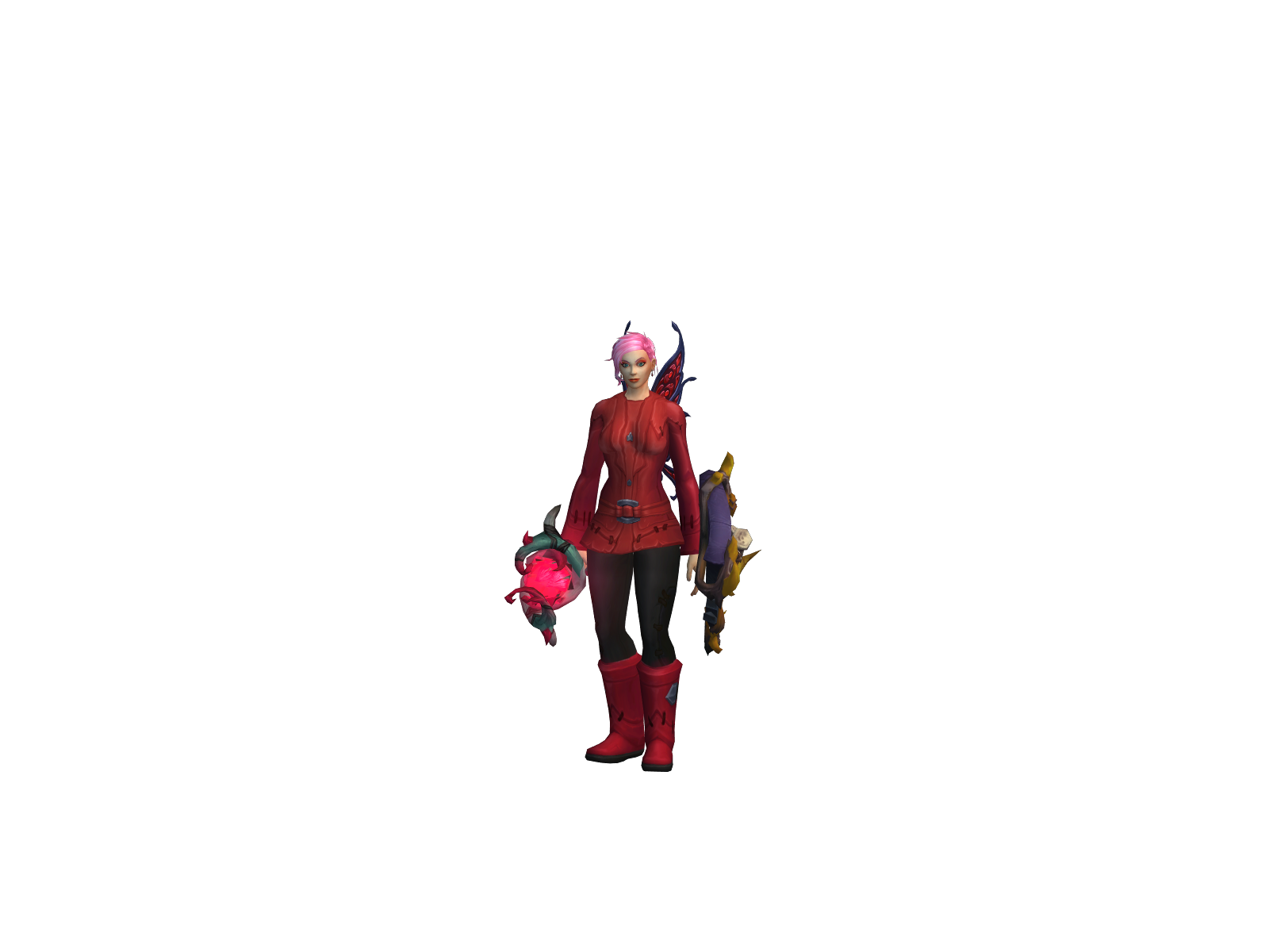 cardinalbae 3D character render