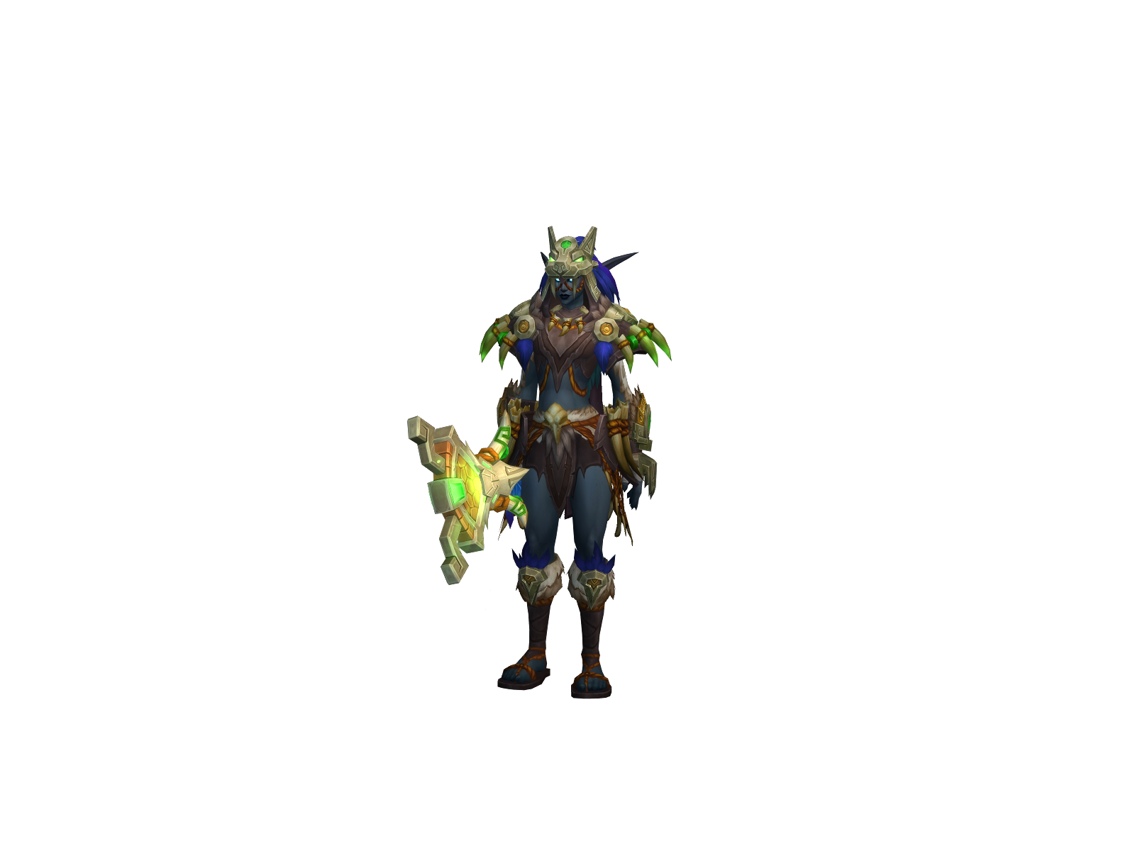 Meanø 3D character render