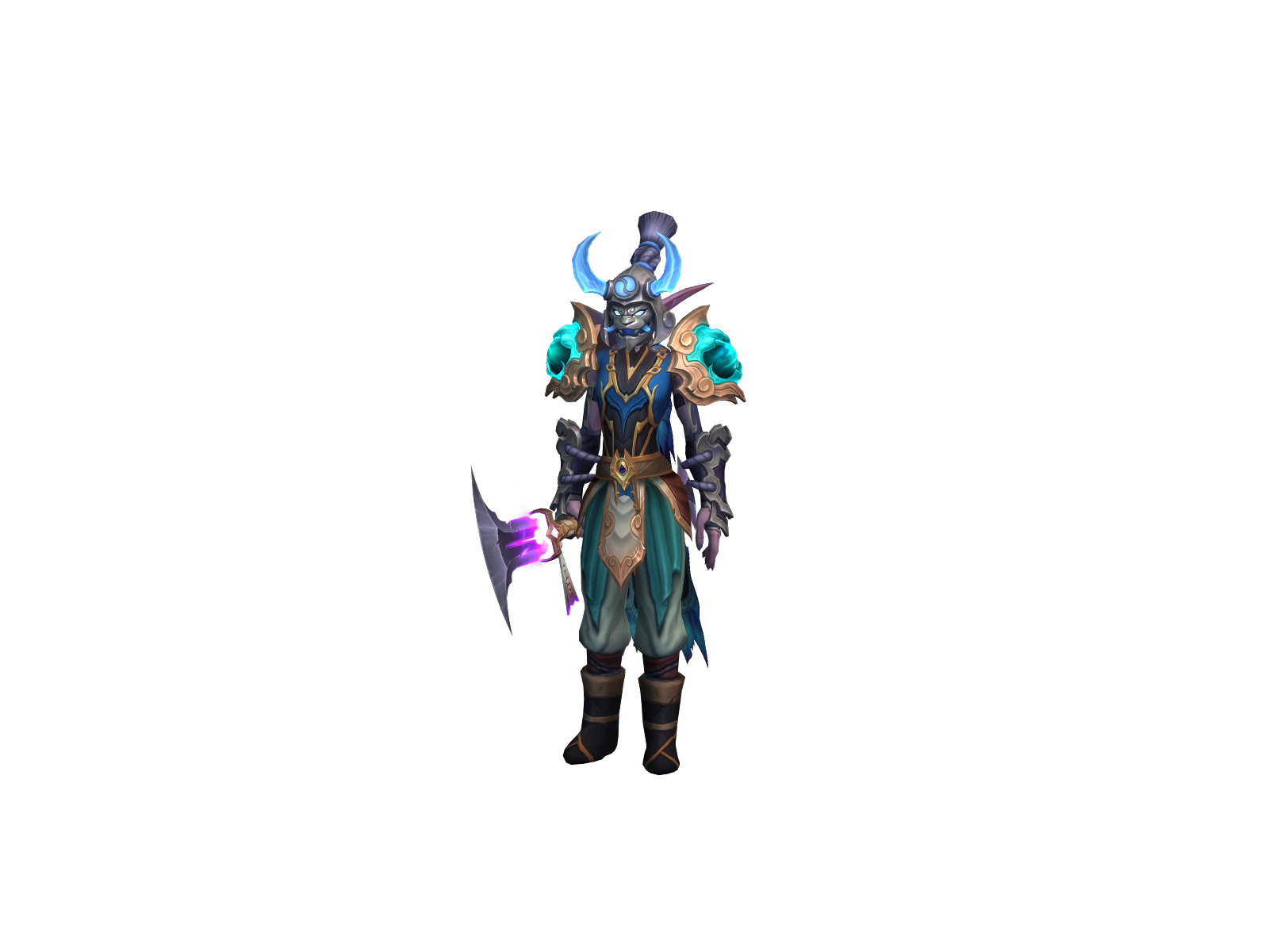 Elluana 3D character render