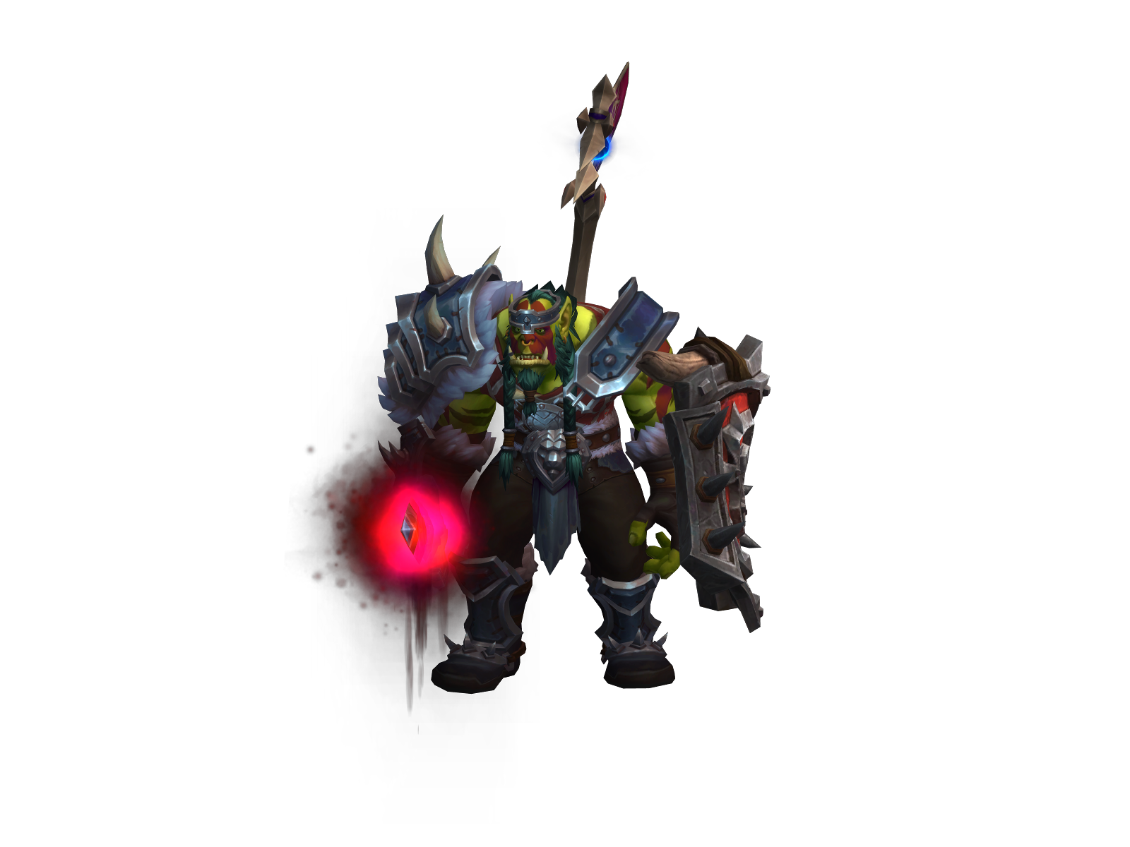 Shdwelectric 3D character render