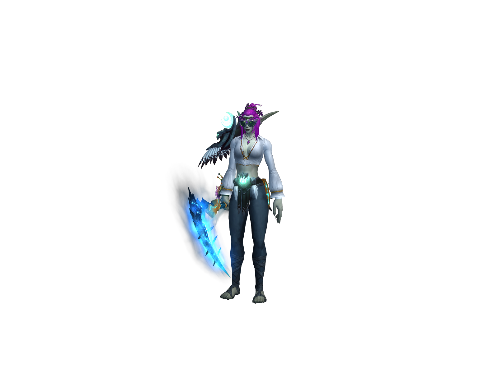 Francescca 3D character render