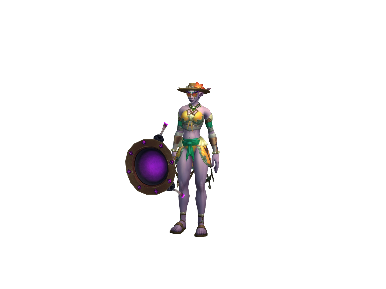 Jaxana 3D character render
