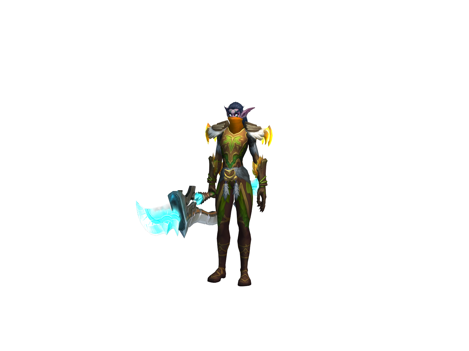 Wasdtree 3D character render