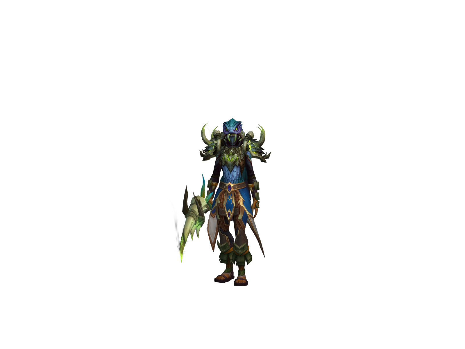 Mëndës 3D character render