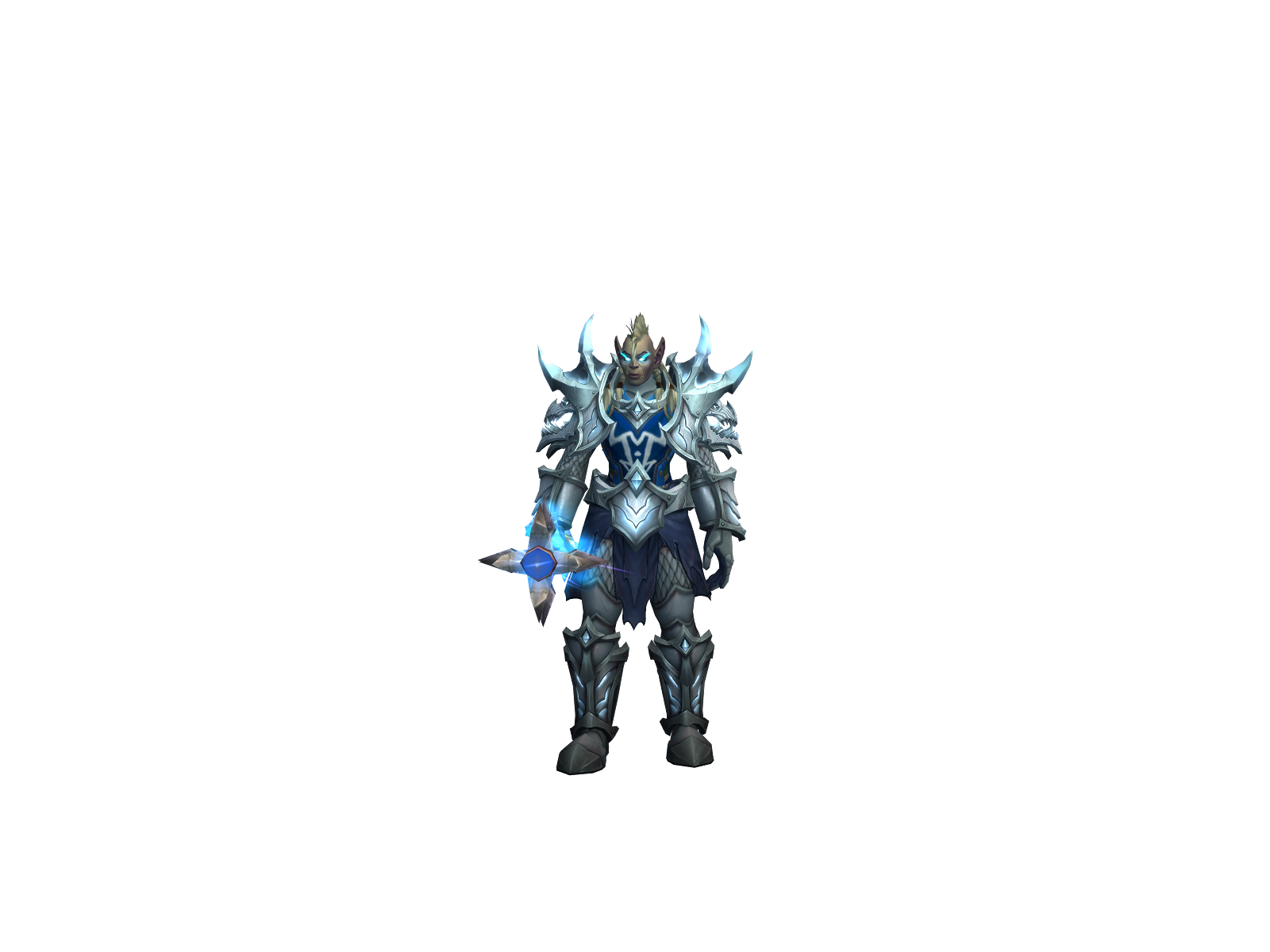 Píz 3D character render