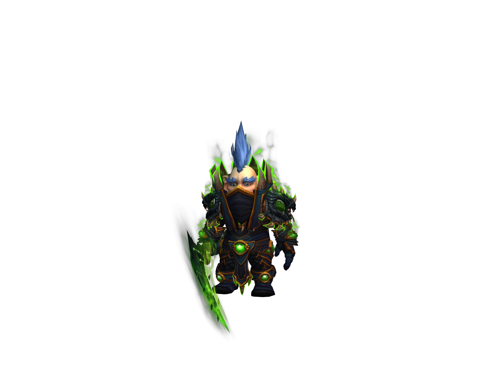 Gfist 3D character render