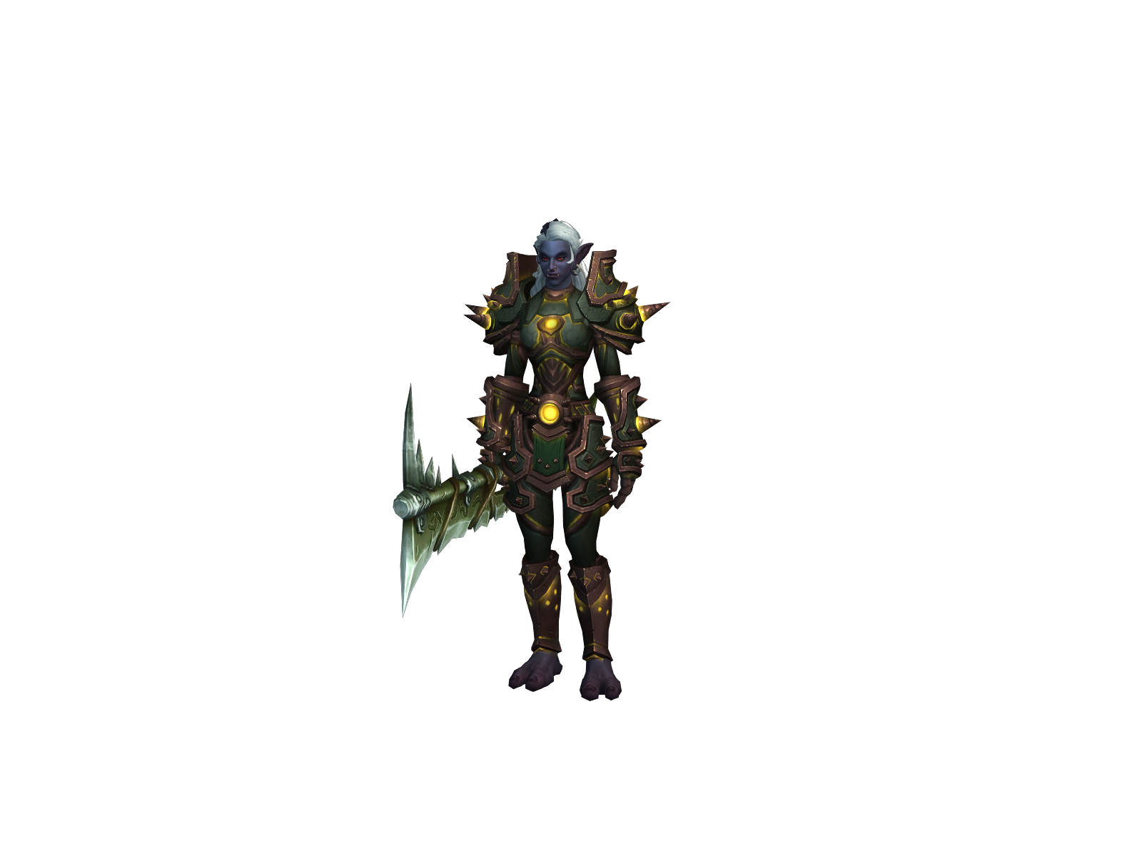 Oshuna 3D character render