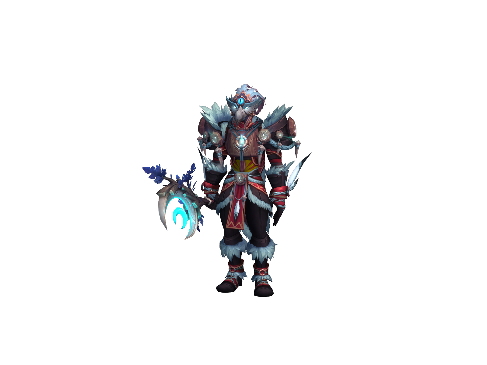 Larkusq 3D character render