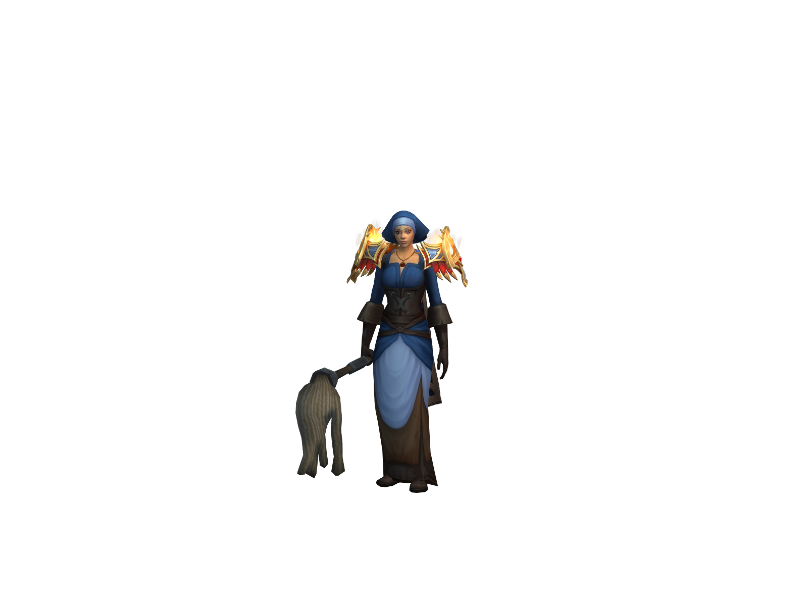 Lightandie 3D character render