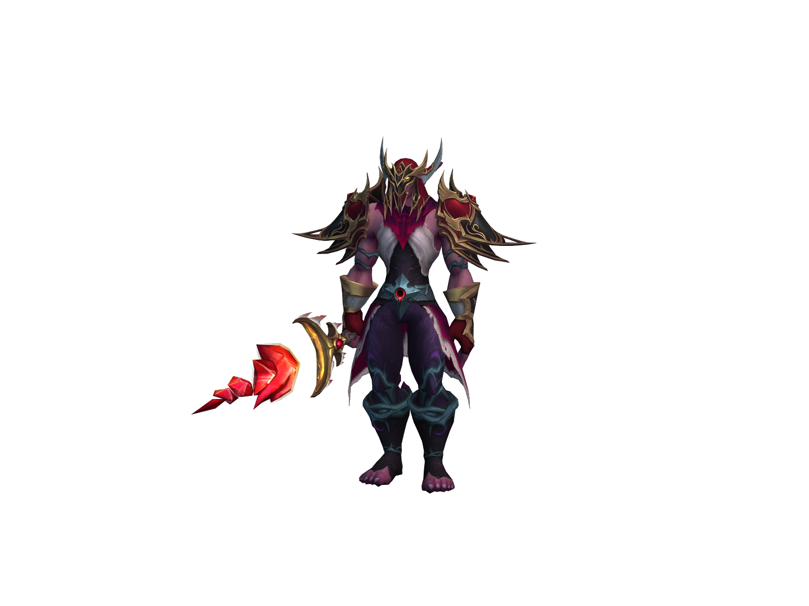 Tallios 3D character render