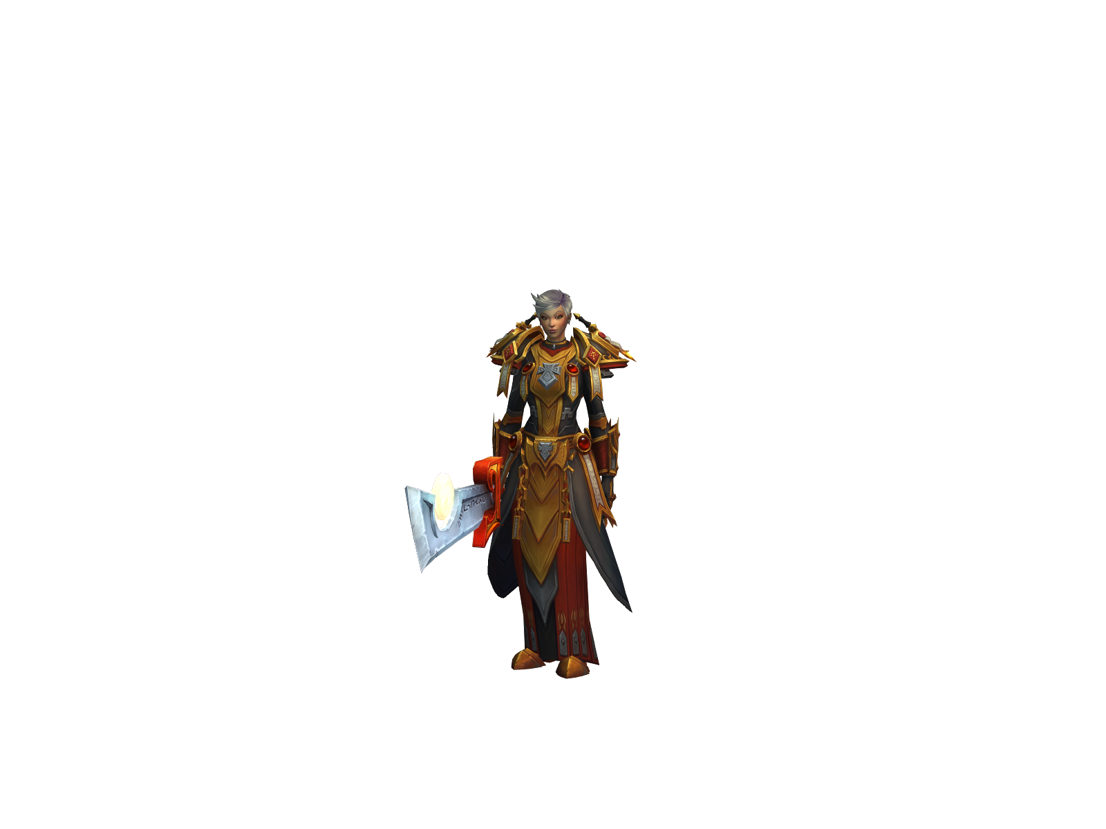 Kalí 3D character render