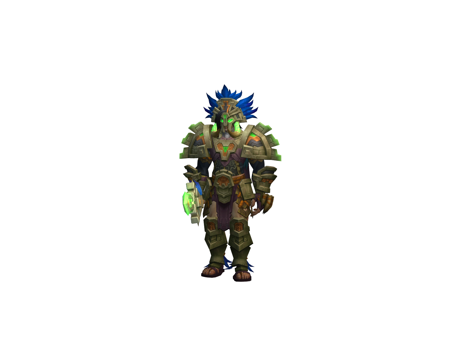 Zeikkipal 3D character render