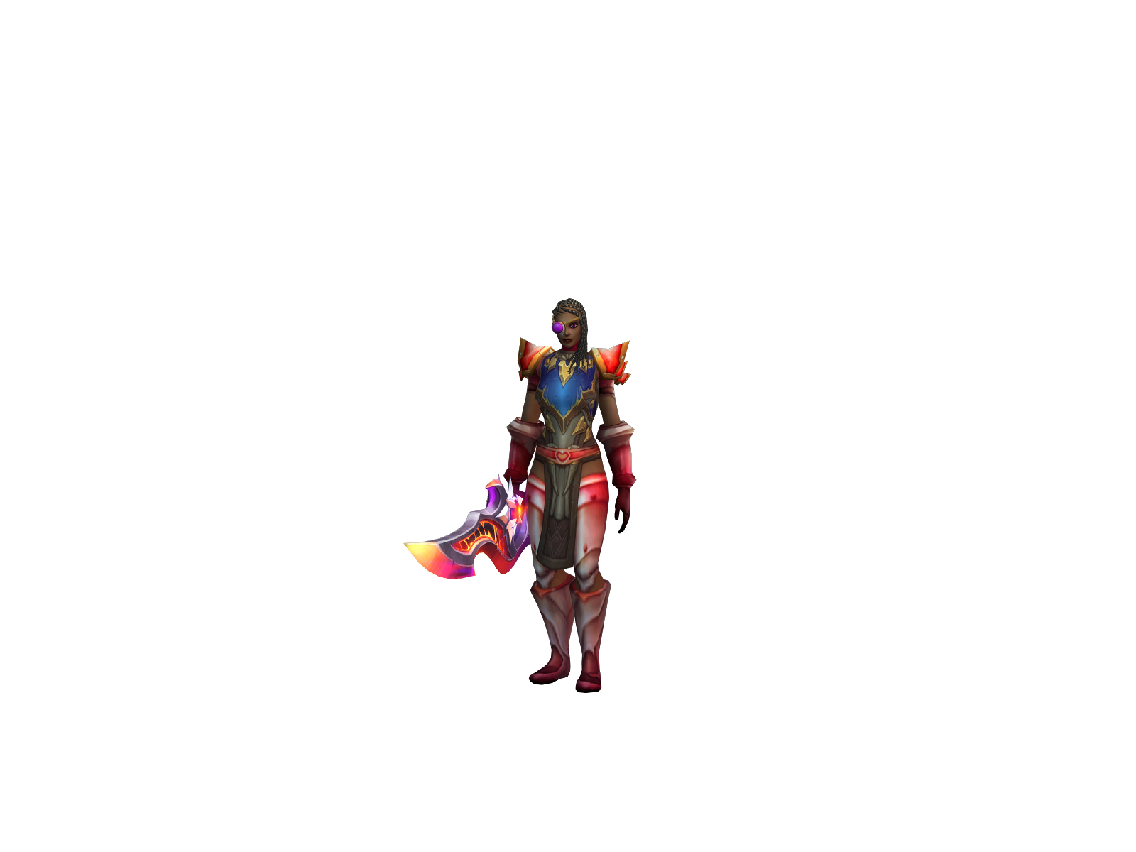 Sneakysnack 3D character render