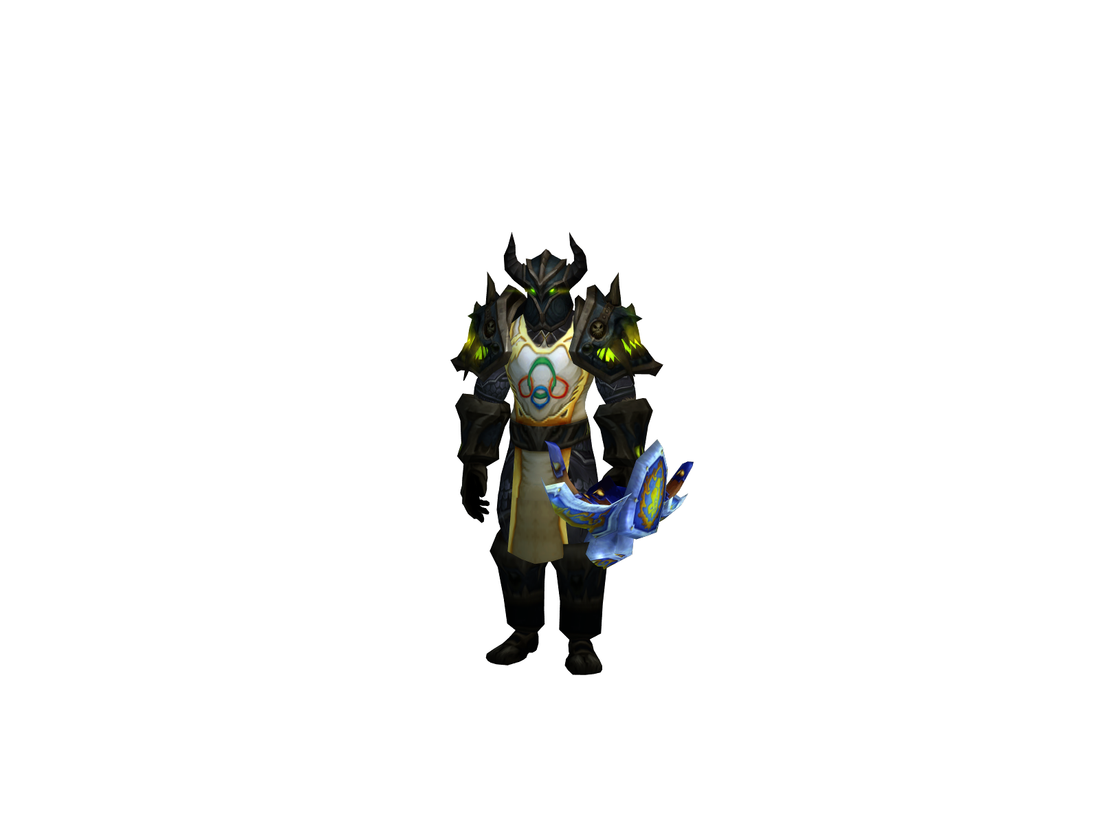 Demonbow 3D character render