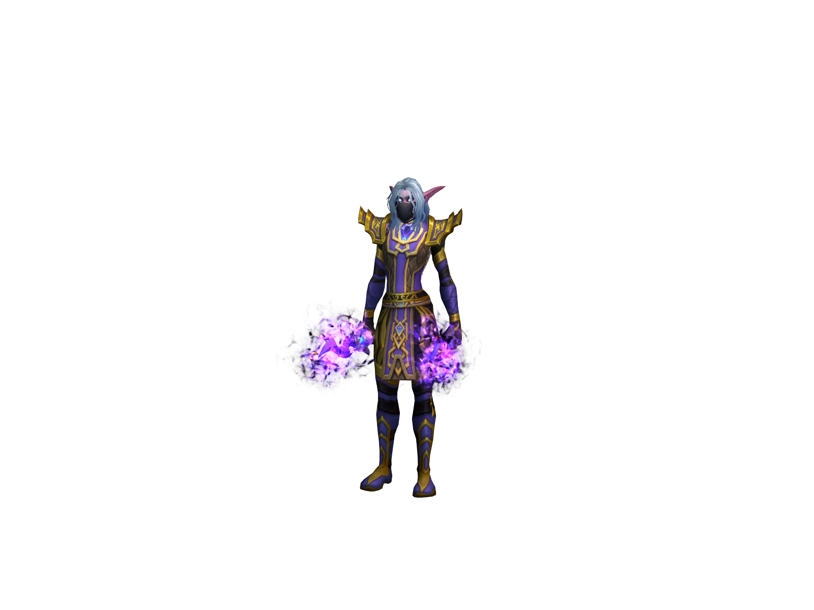 Shirozaki 3D character render