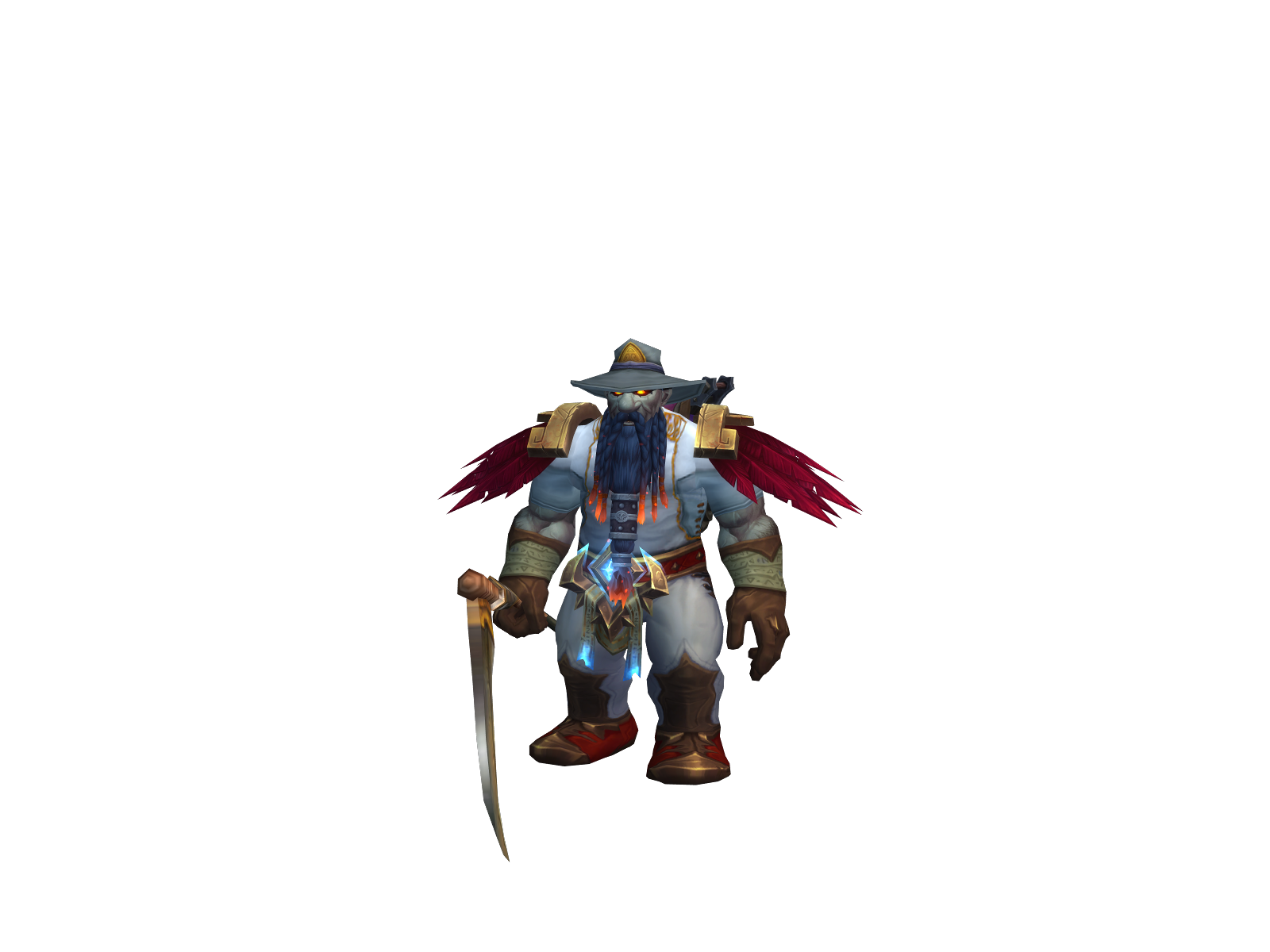 Yeske 3D character render