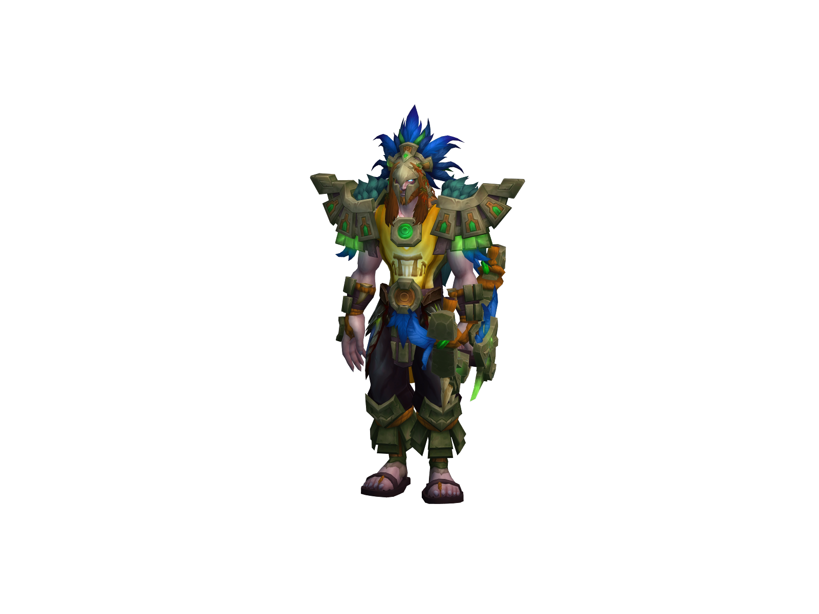 Grenadieroc 3D character render
