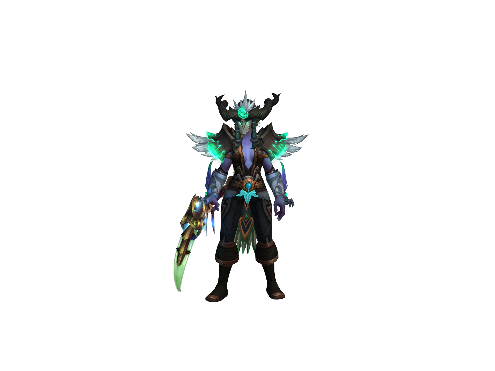 Örvär 3D character render