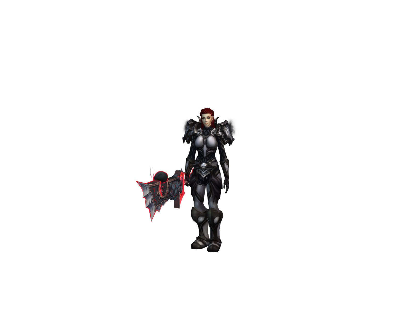 Holygoddess 3D character render