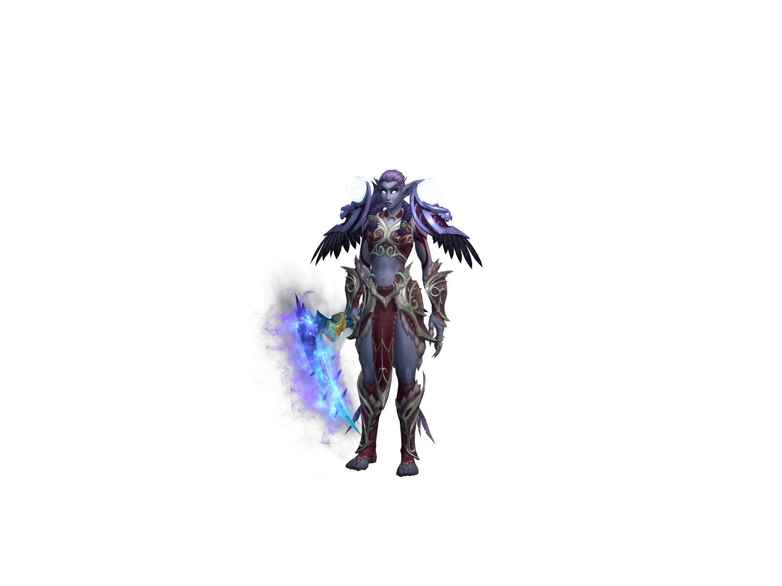 Nelldru 3D character render
