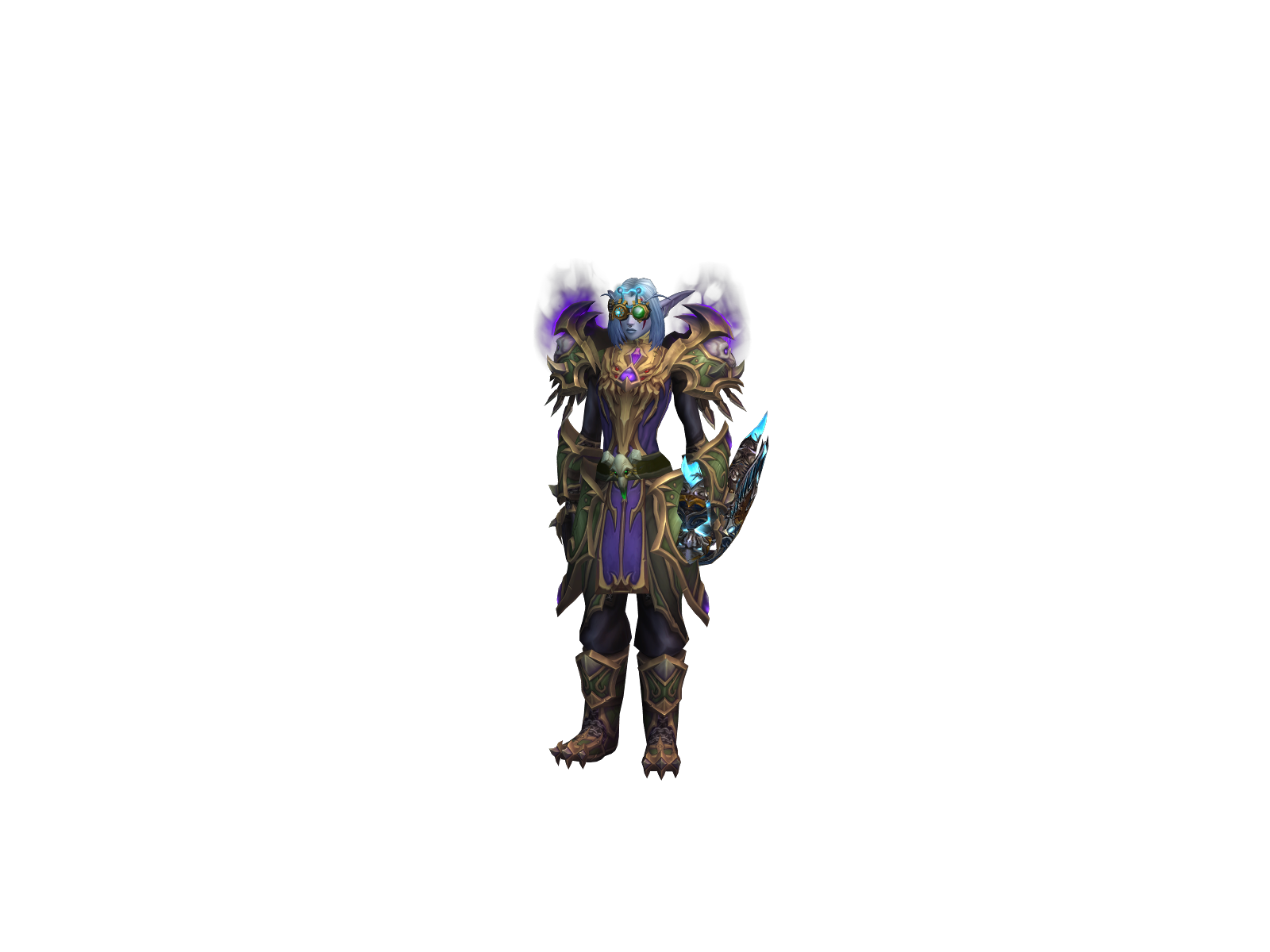 Fééldãrkx 3D character render